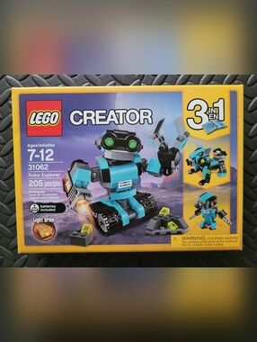 LEGO Creator 3-in-1 31062: Robo Explorer, New & Factory Sealed, Retired